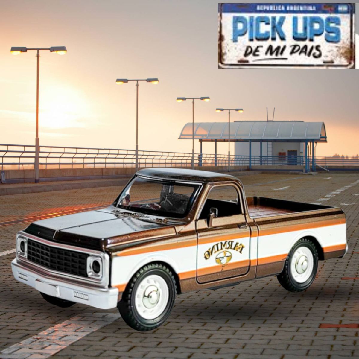 GENERICO - Camioneta Chevrolet Pickup C10 1960 Marron