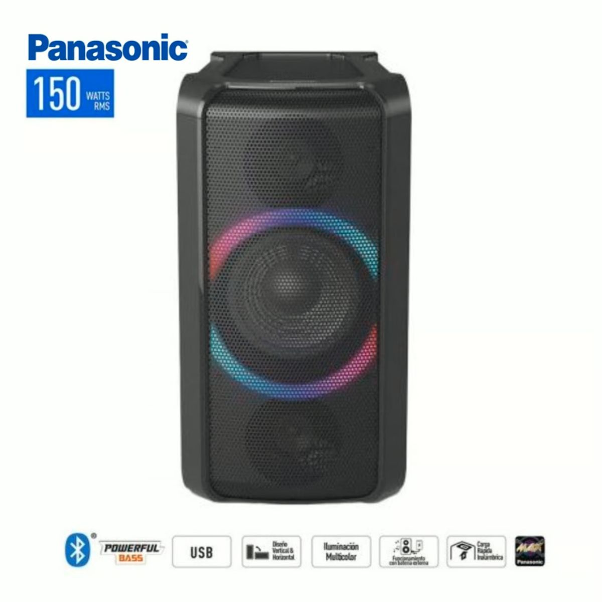 PANASONIC - Parlante Panasonic TMAX5EG ONE BOX con Bluetooth 150 Watts