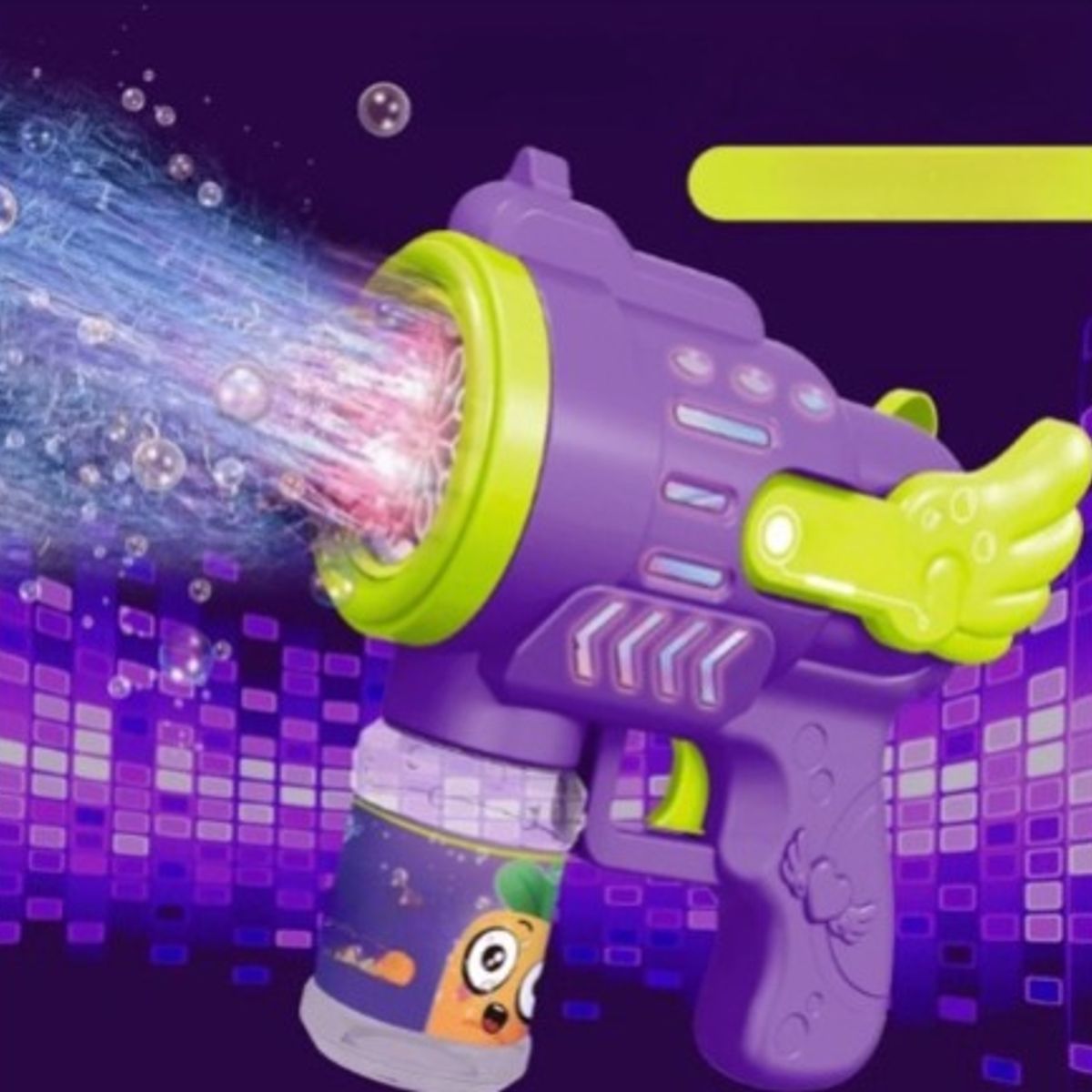 GENERICO - Pistola de Burbujas para niños color Purpura