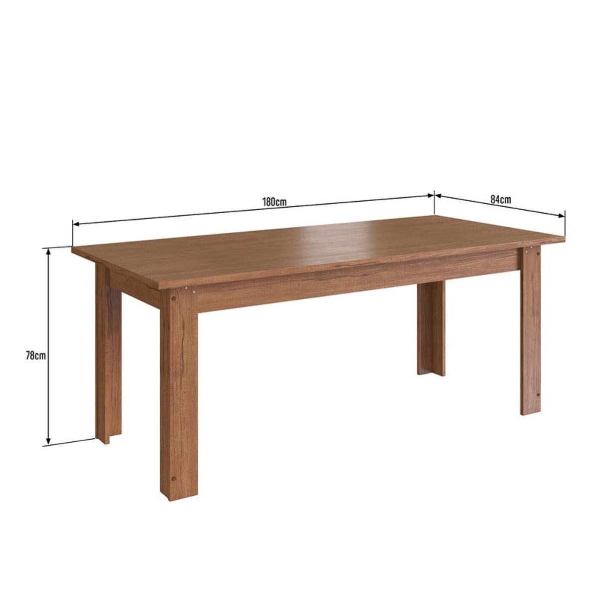 2020 HOME PERU - Mesa de Comedor 150 X 084 - Canela