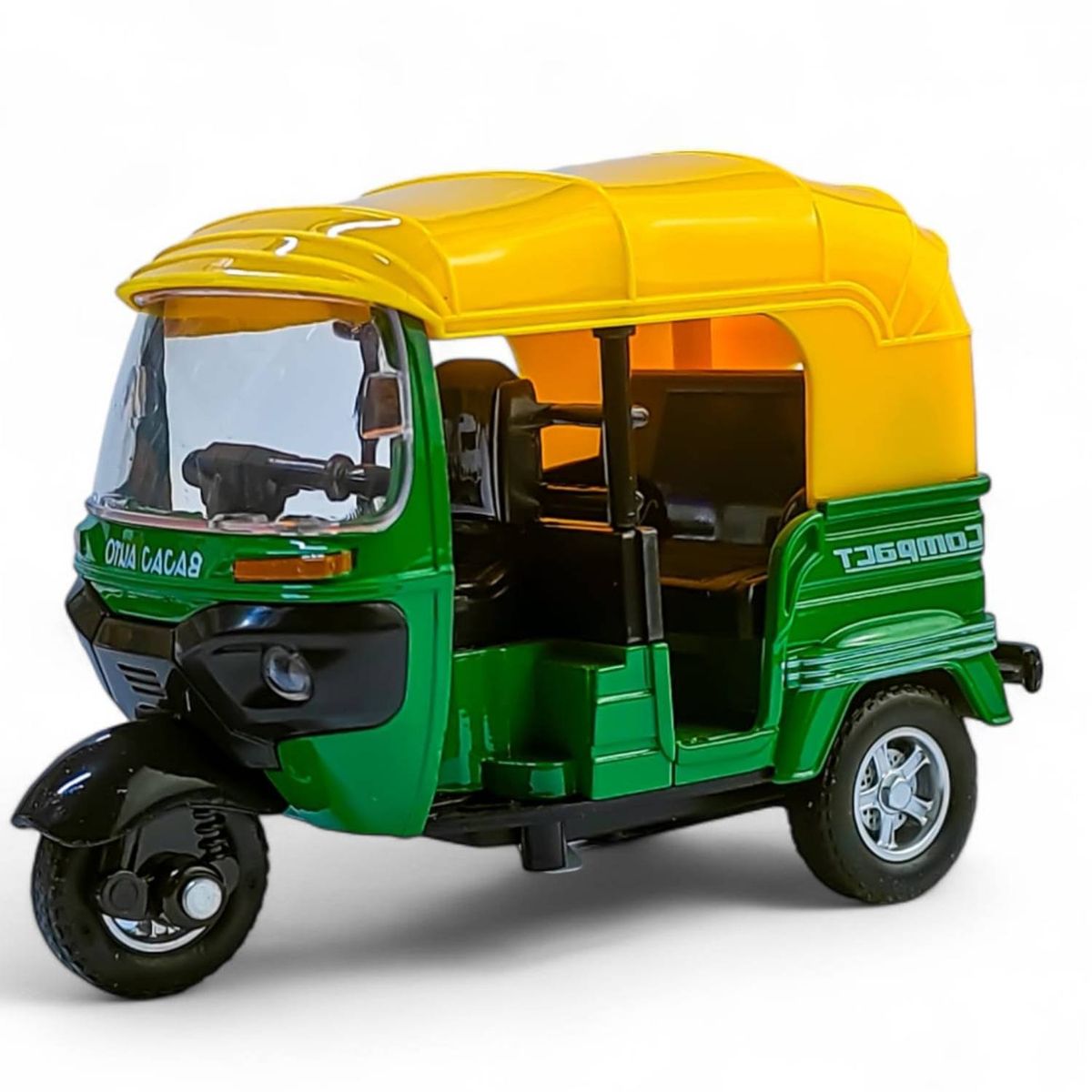 GENERICO - Mototaxi Bajaj Verde Amarillo