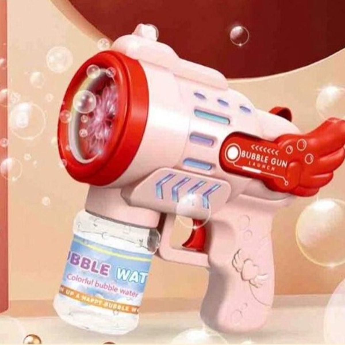 GENERICO - Pistola de Burbujas para niños color Rosado