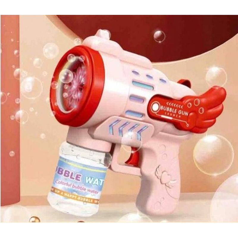 GENERICO - Pistola de Burbujas para niños color Rosado