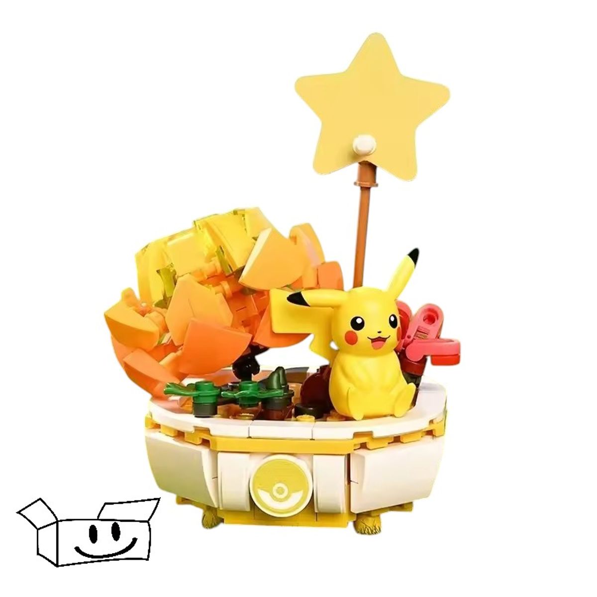 GENERICO - Mini Bloques Pikachu - Bonsai escenario