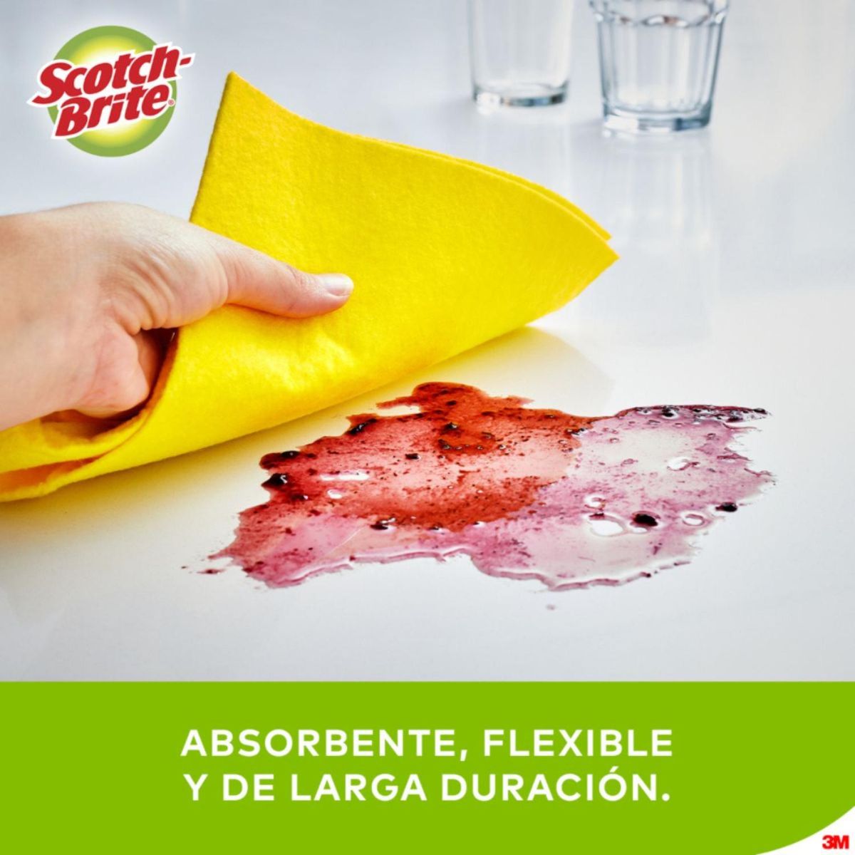 SCOTCH BRITE - Pack x2 Paño Scotch Brite Secatodo x14