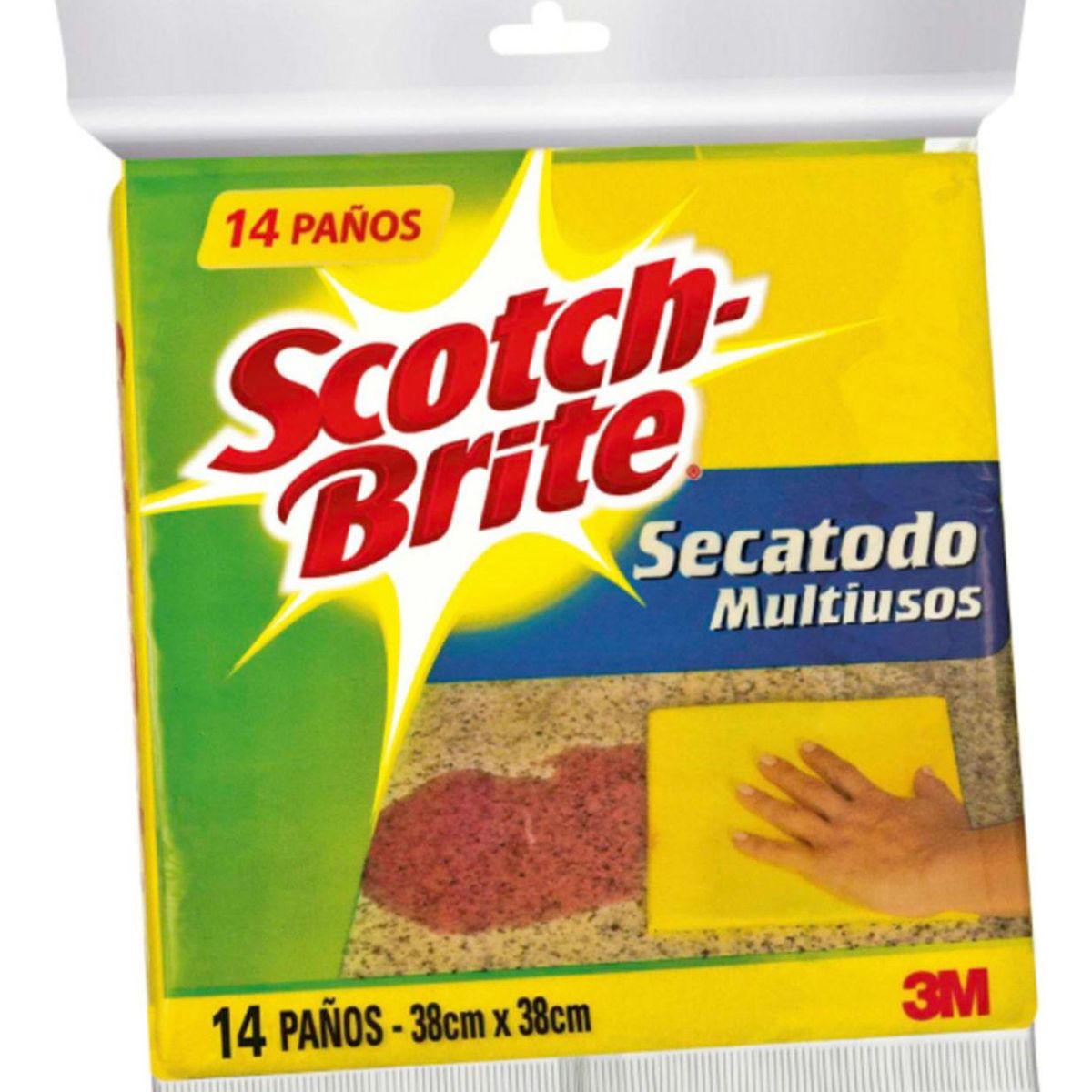 SCOTCH BRITE - Paño Scotch Brite Secatodo x14