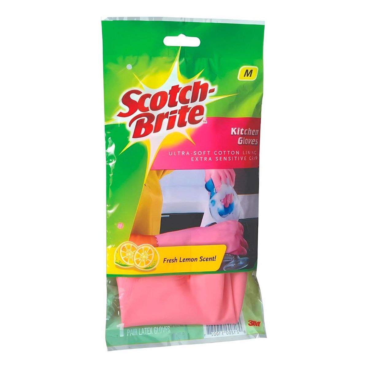 SCOTCH BRITE - Guantes Scotch Brite Cocina Talla M