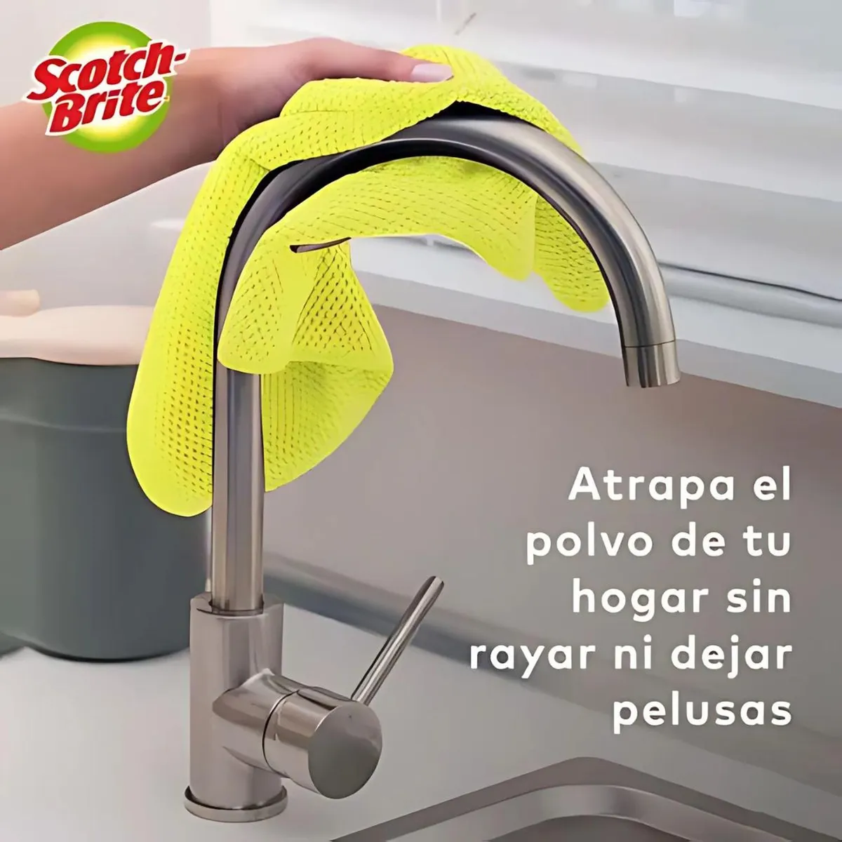 Pack x3 Paño Scotch Brite Microfibra x4, marca SCOTCH BRITE - Foto 2