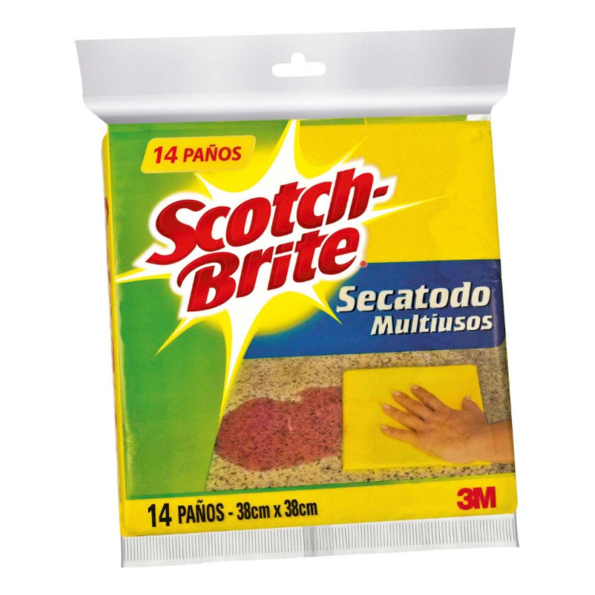 SCOTCH BRITE - Paño Scotch Brite Secatodo x14