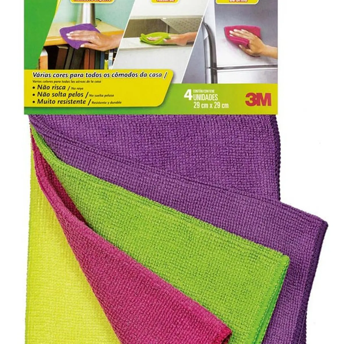 Paño Scotch Brite Microfibra x4, marca SCOTCH BRITE - Foto Principal