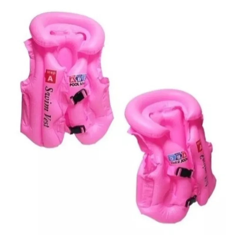 GENERICO - Chaleco Flotador Salvavidas Para Niños rosado