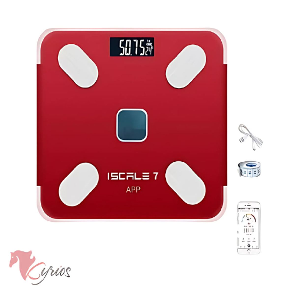 NO LOGO - Balanza Bluetooth Carga Solar