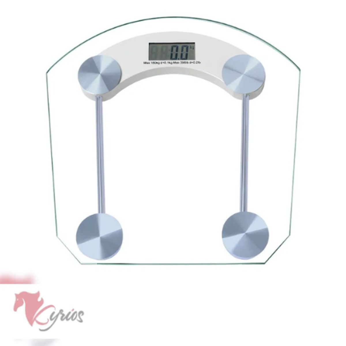 NO LOGO - Balanza Digital Transparente