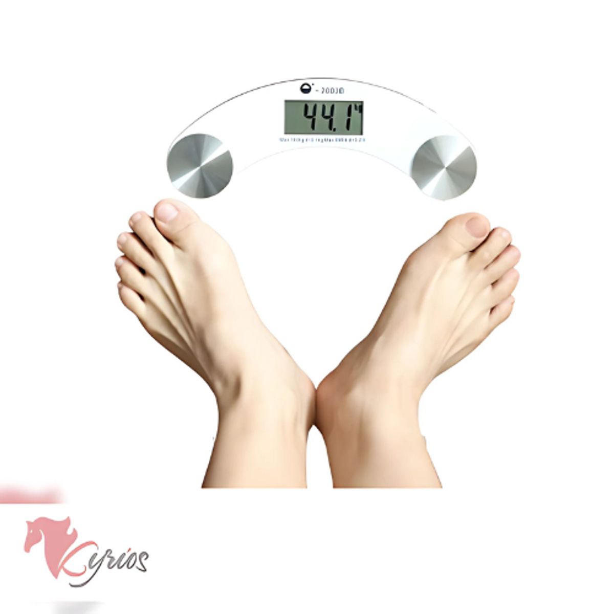 NO LOGO - Balanza Digital Transparente