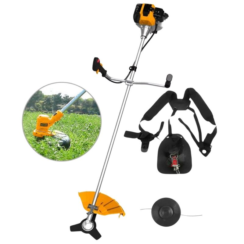 INGCO TOOLS - Desbrozadora motoguadaña 2 HP podadora a gasolina 42.7 CC INGCO