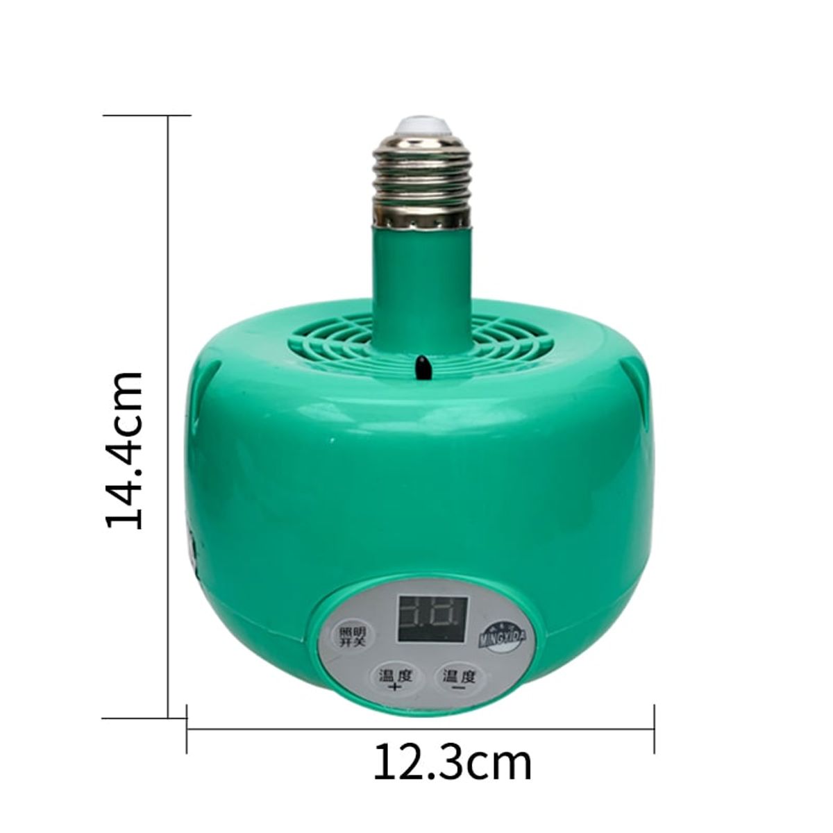 GENERICO - LAMPARA CALEFACTORA PARA ANIMALES POLLOS CON SENSOR DE TEMPERATURA