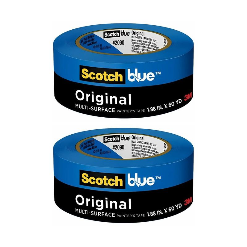 3M - Pack x2 Cinta ScotchBlue multisuperficie 48 mm x 548 m