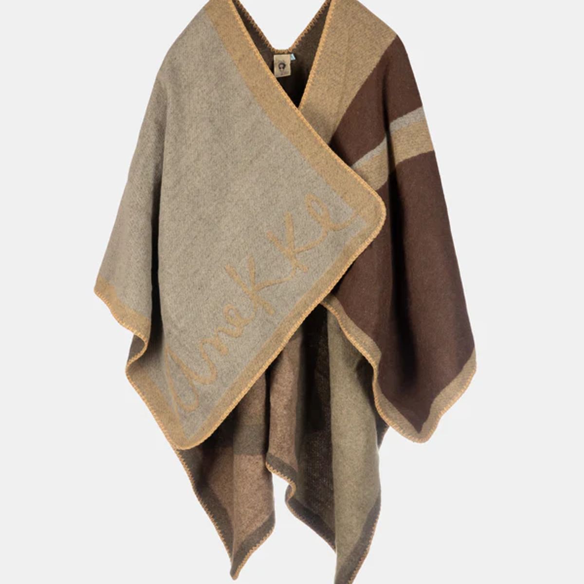 GENERICO - Poncho Estampado -Anekke