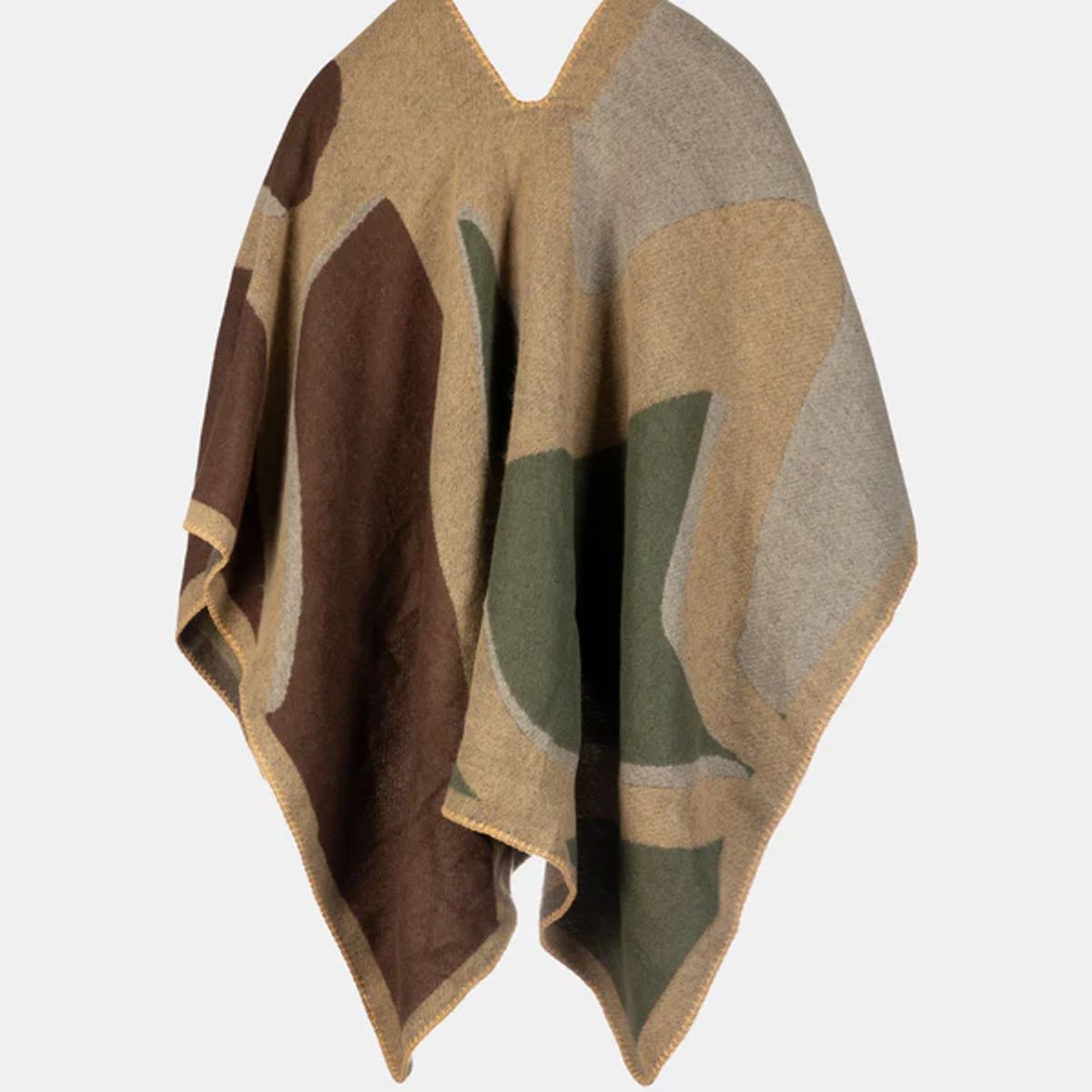 GENERICO - Poncho Estampado -Anekke