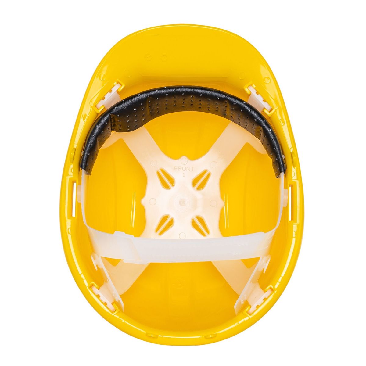 PRETUL - Casco amarillo para operarios con ajuste de intervalos