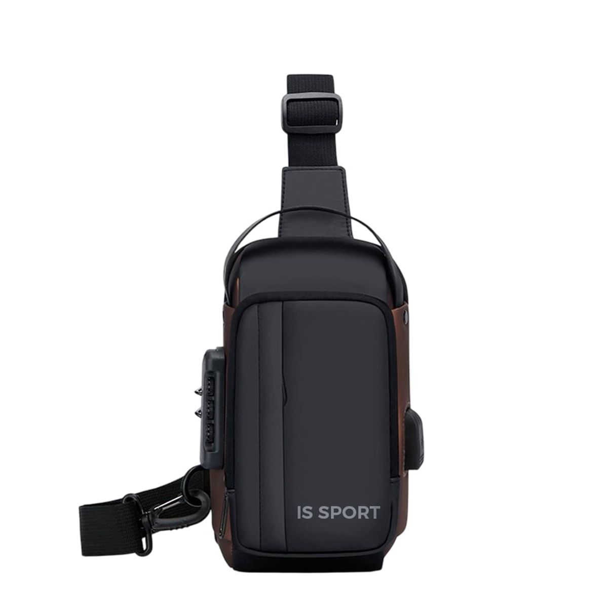 GENERICO - Morral Elegante Antirrobo Verde Acero