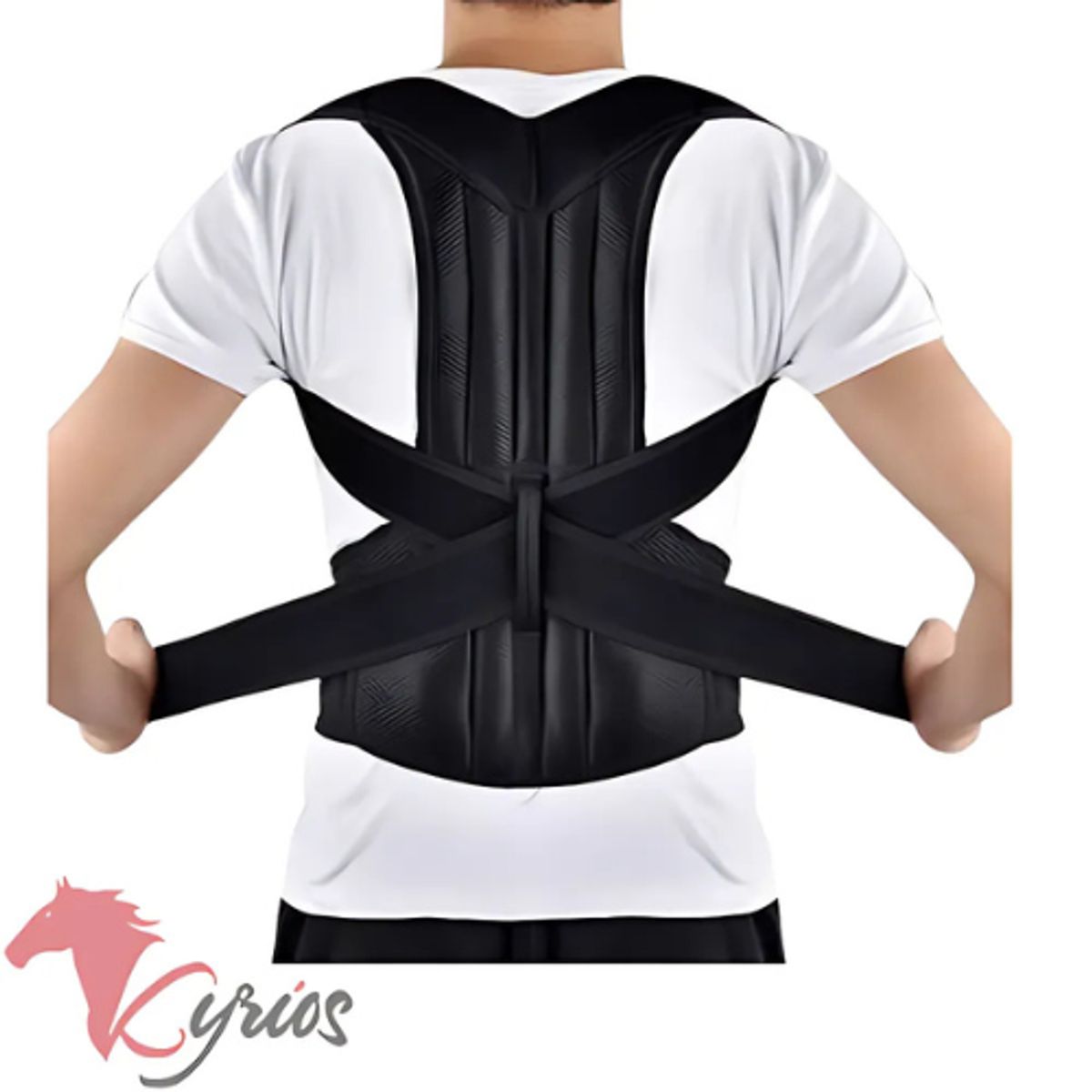 NO LOGO - Corrector De Postura Con Dorso Lumbar Talla Estándar