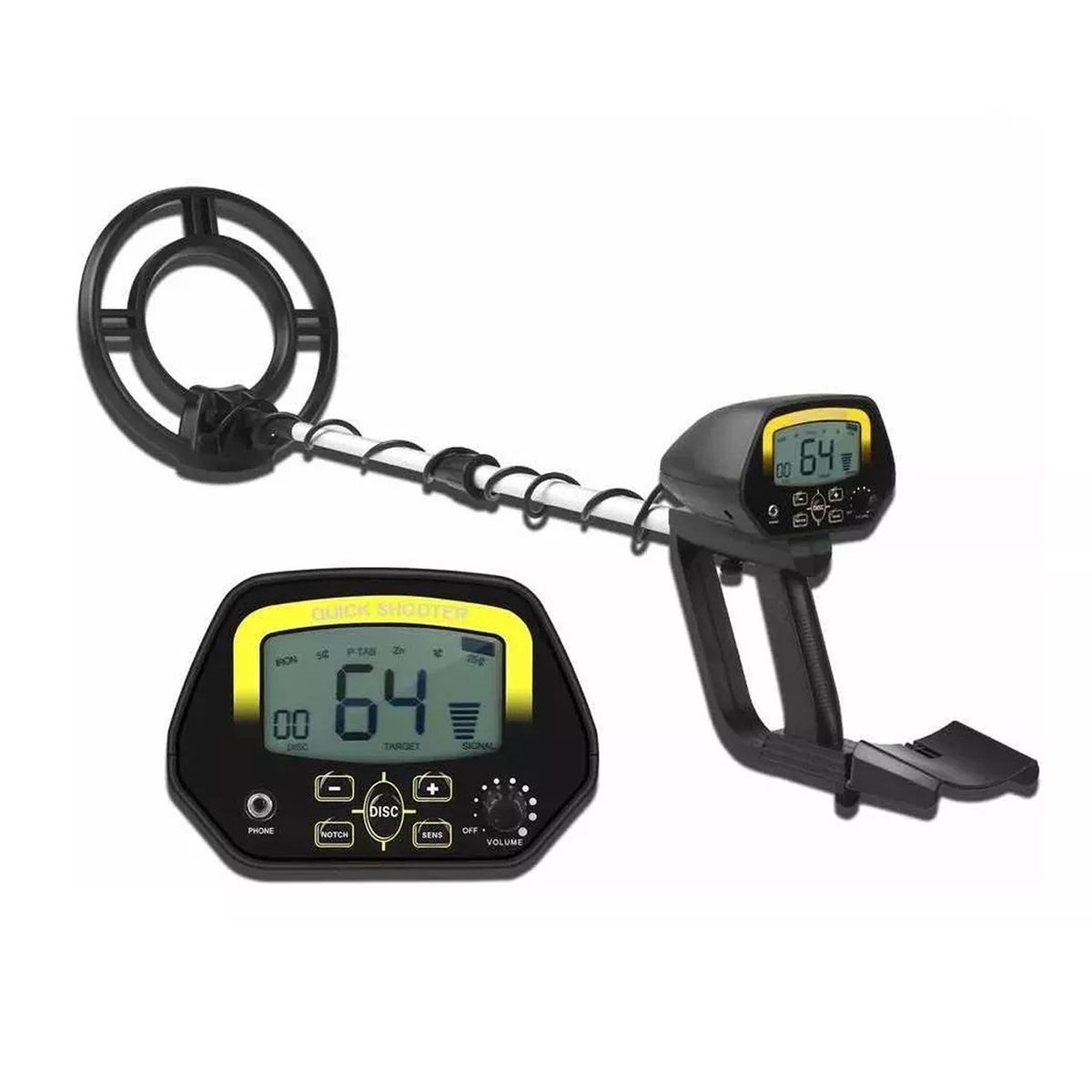 NEO DIGITAL - Detector de metales portátil con pantalla LCD MD3030
