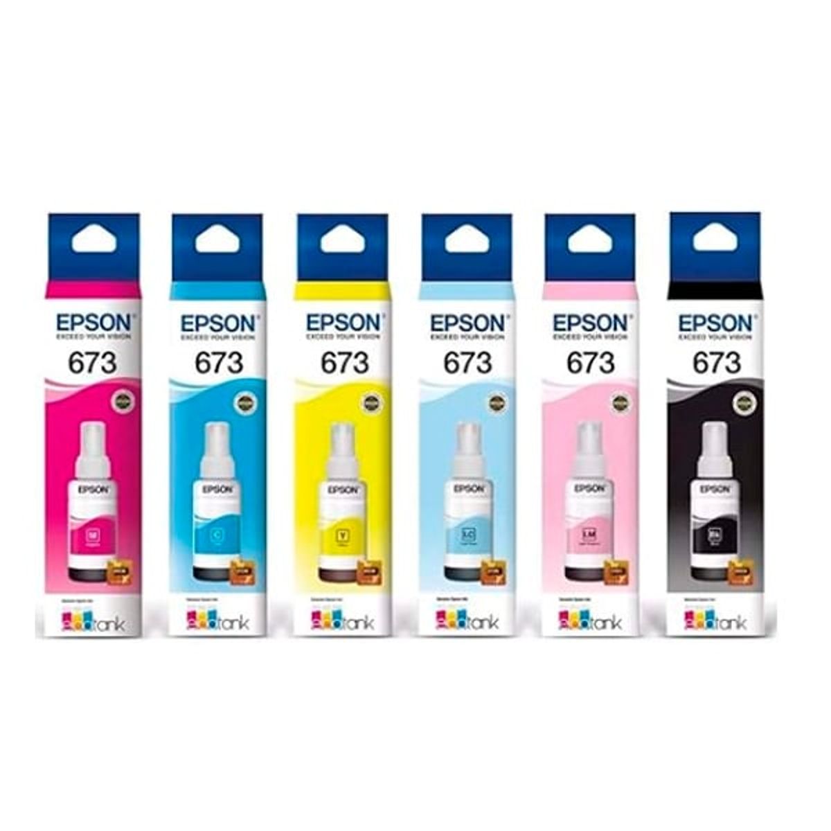 EPSON - Juego de Tintas Epson T673 Original