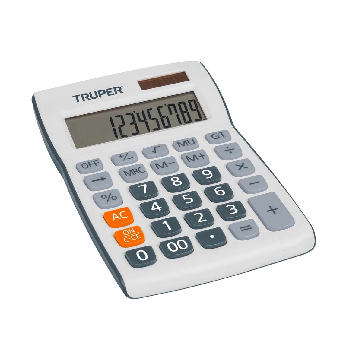 Truper - Calculadora de escritorio 19 cm, Truper