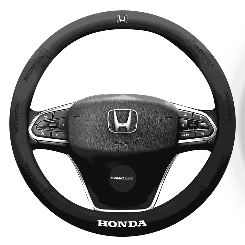JET - Funda De Volante Premiun Honda Negro