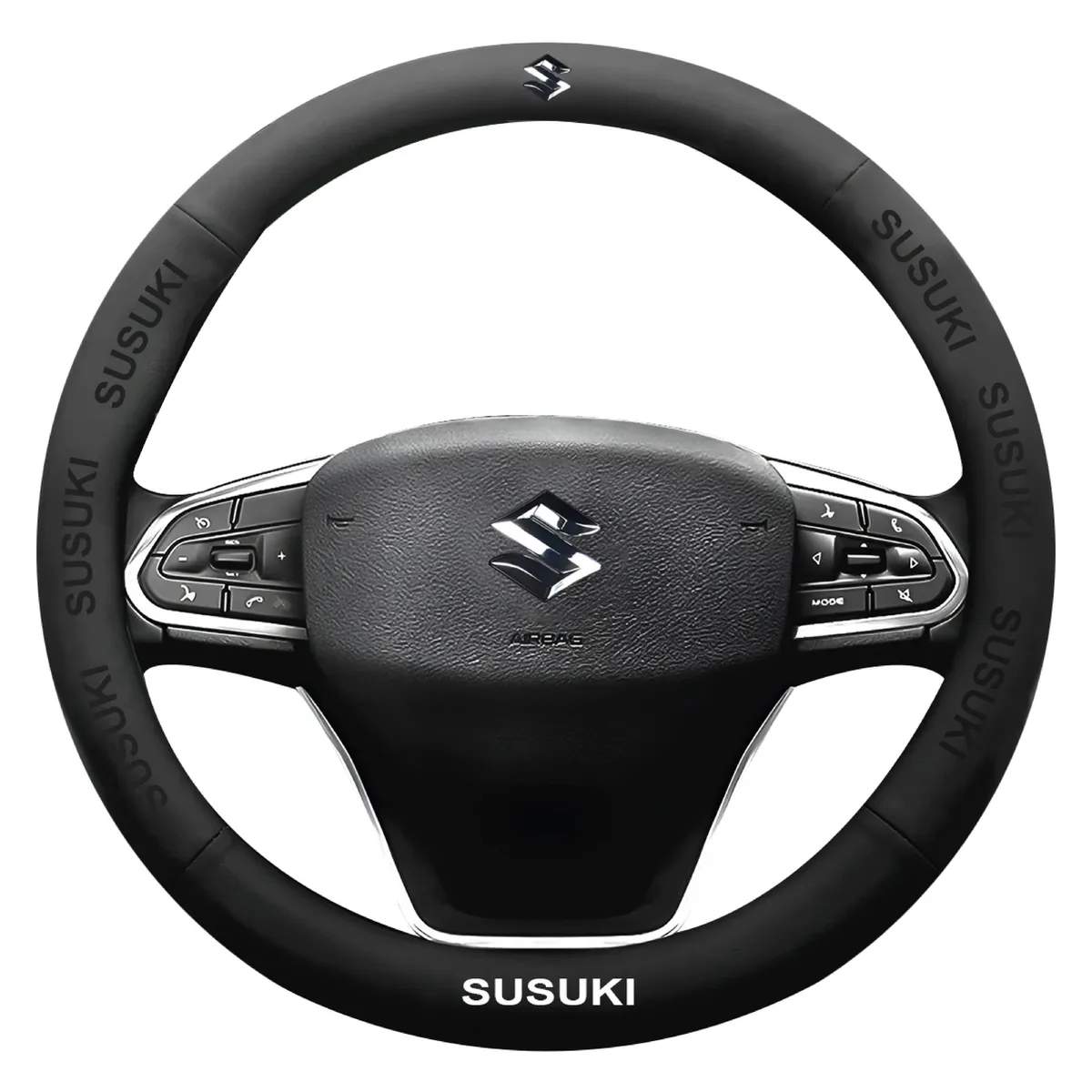 JET - Funda De Volante Premiun Para Zusuki Color Negro