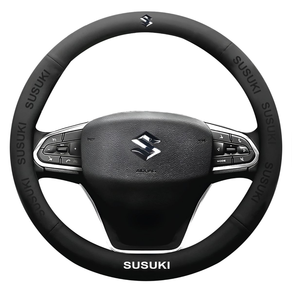 JET - Funda De Volante Premiun Para Zusuki Color Negro