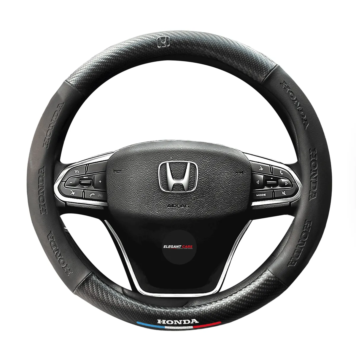 JET - Funda De Volante Premiun Con Fibra Honda