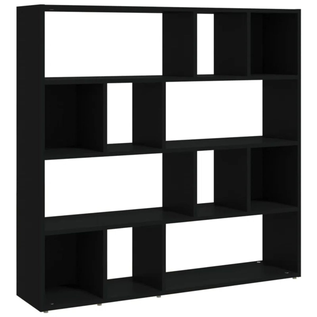 GENERICO - Estante Separador Ameku Negro R&R MUEBLES