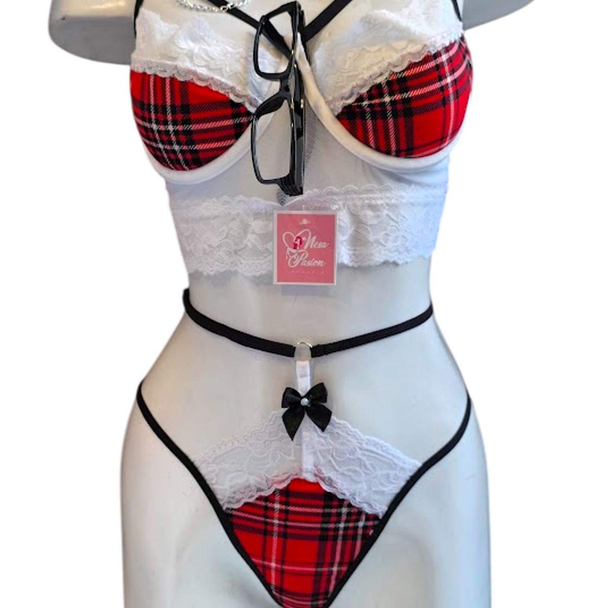 GENERICO - LENCERIA DISFRAZ COLEGIALA SEXY