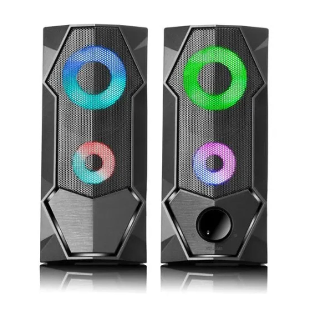 MICRONICS - Parlante Gamer Machine Kripton MIC S324U jack 3.5 mm USB Micronics