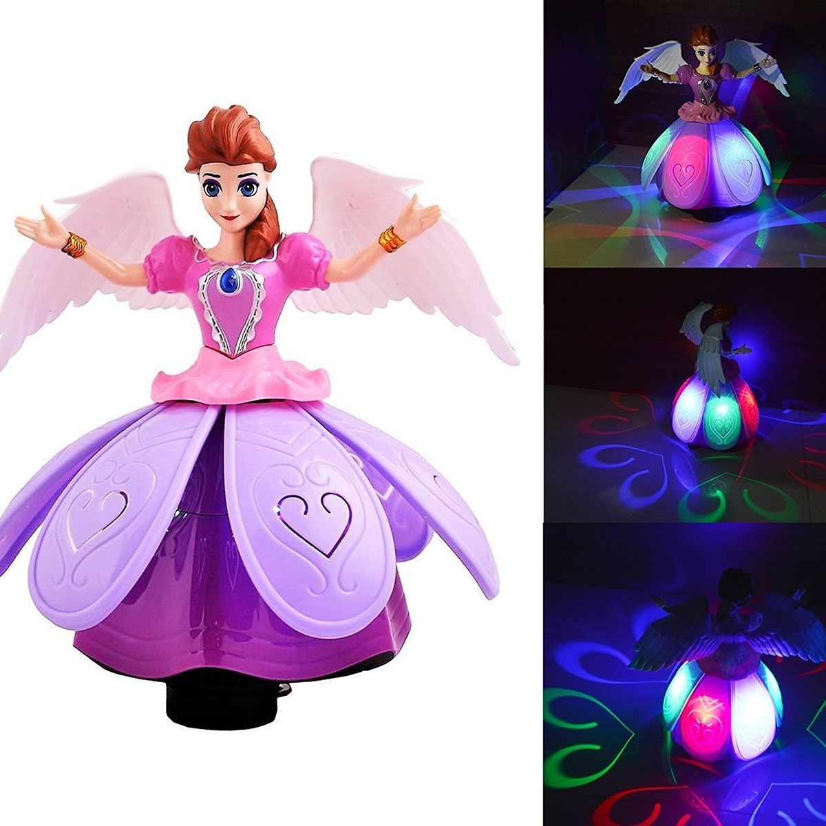 GENERICO - Muñeca Bailarina Musical con Luces