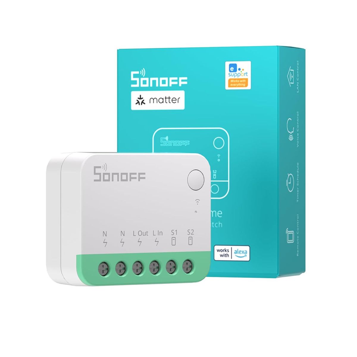 SONOFF - Interruptor inteligente Sonoff MINIR4M Extreme WIFI Matter