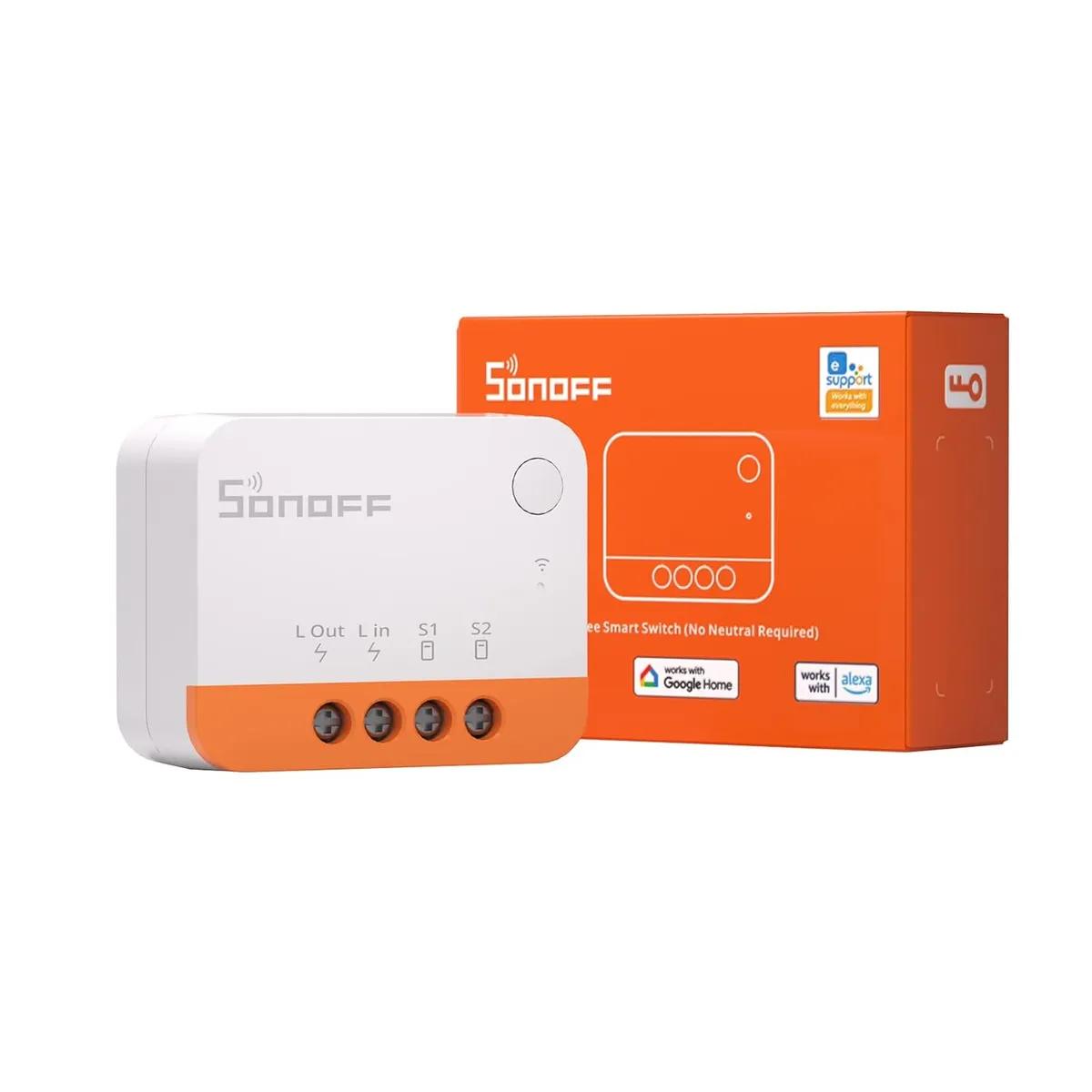 SONOFF - Interruptor Inteligente Zigbee Sonoff ZBMINIL2 Sin Neutro
