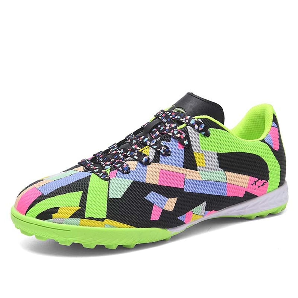 SHANDIAN - Zapatillas de Fútbol Hombre TF zapatos hombre Negro