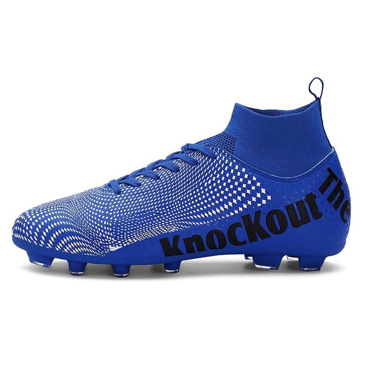 SHANDIAN - Zapatillas de Fútbol Hombre FG zapatos hombre Azul