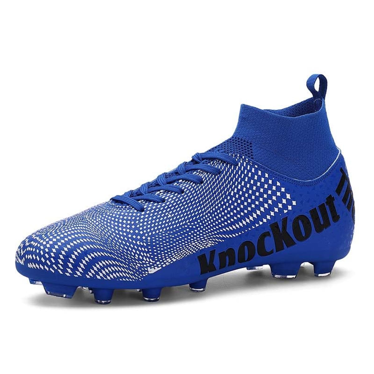 SHANDIAN - Zapatillas de Fútbol Hombre FG zapatos hombre Azul