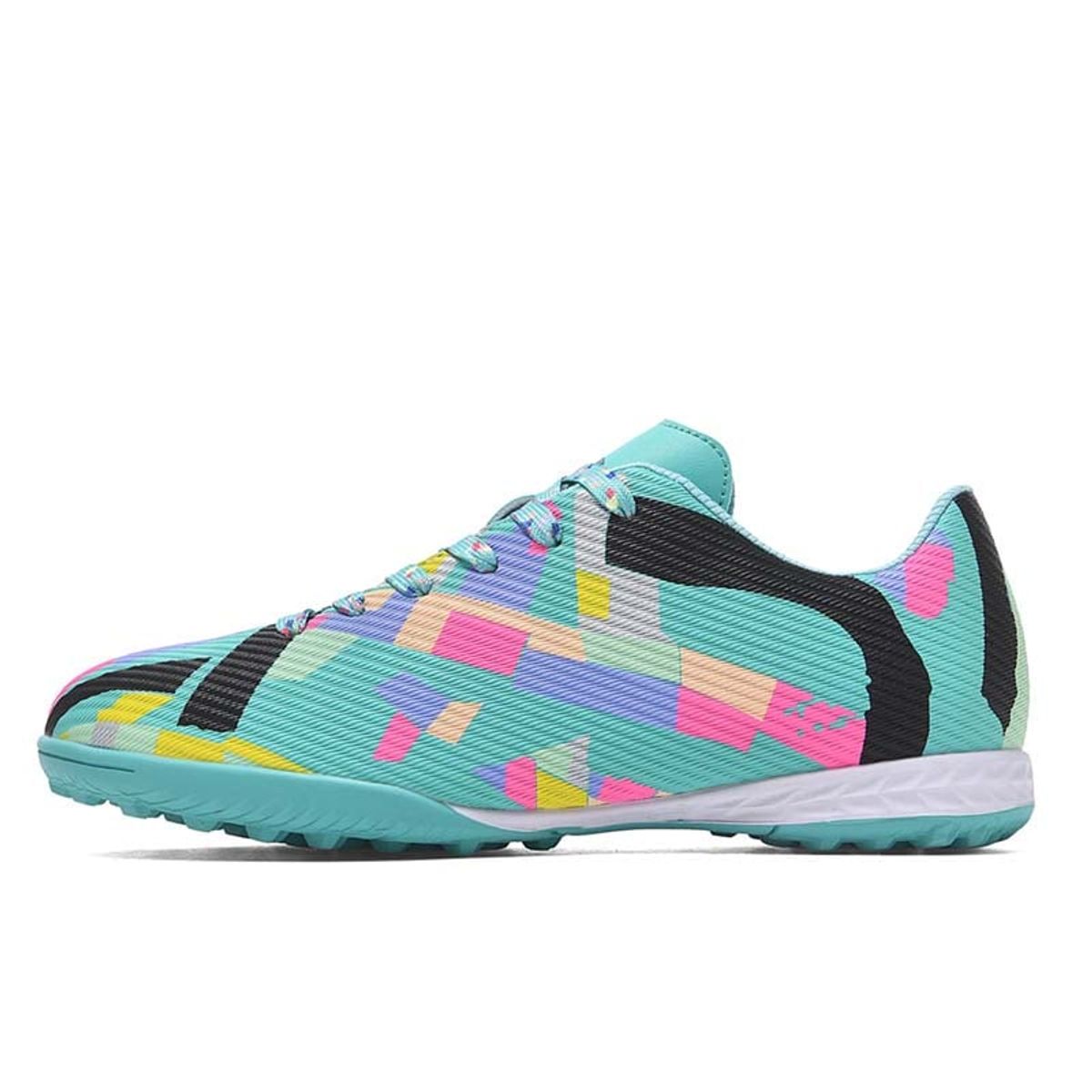 SHANDIAN - Zapatillas de Fútbol Hombre TF zapatos hombre Azul