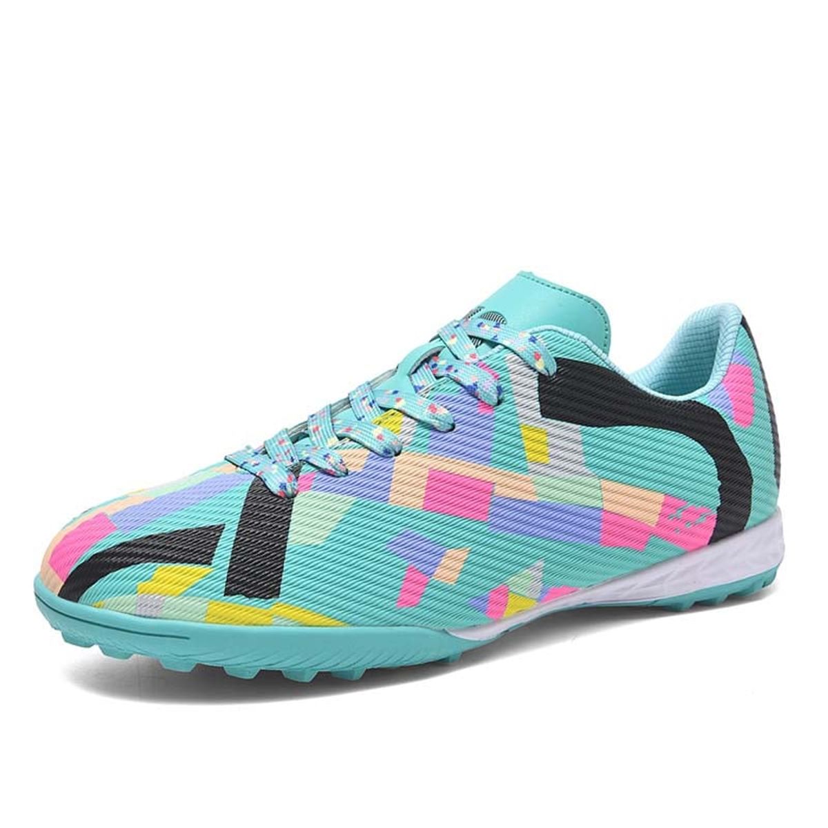 SHANDIAN - Zapatillas de Fútbol Hombre TF zapatos hombre Azul