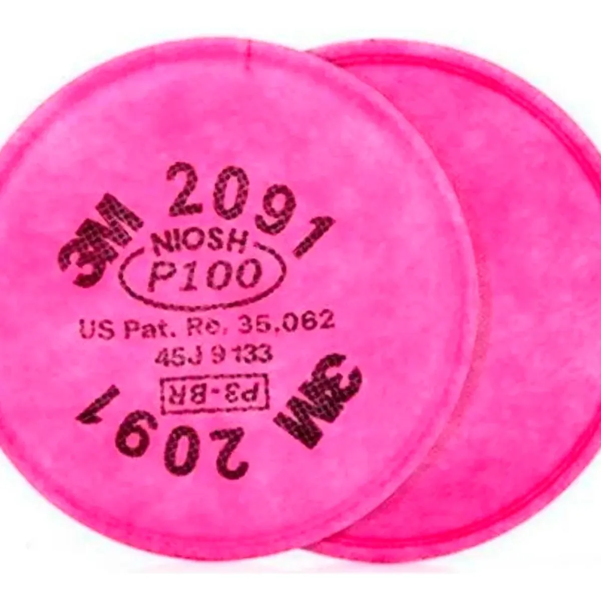 3M - Filtro de Partículas 3M para Respirador – Protección P100
