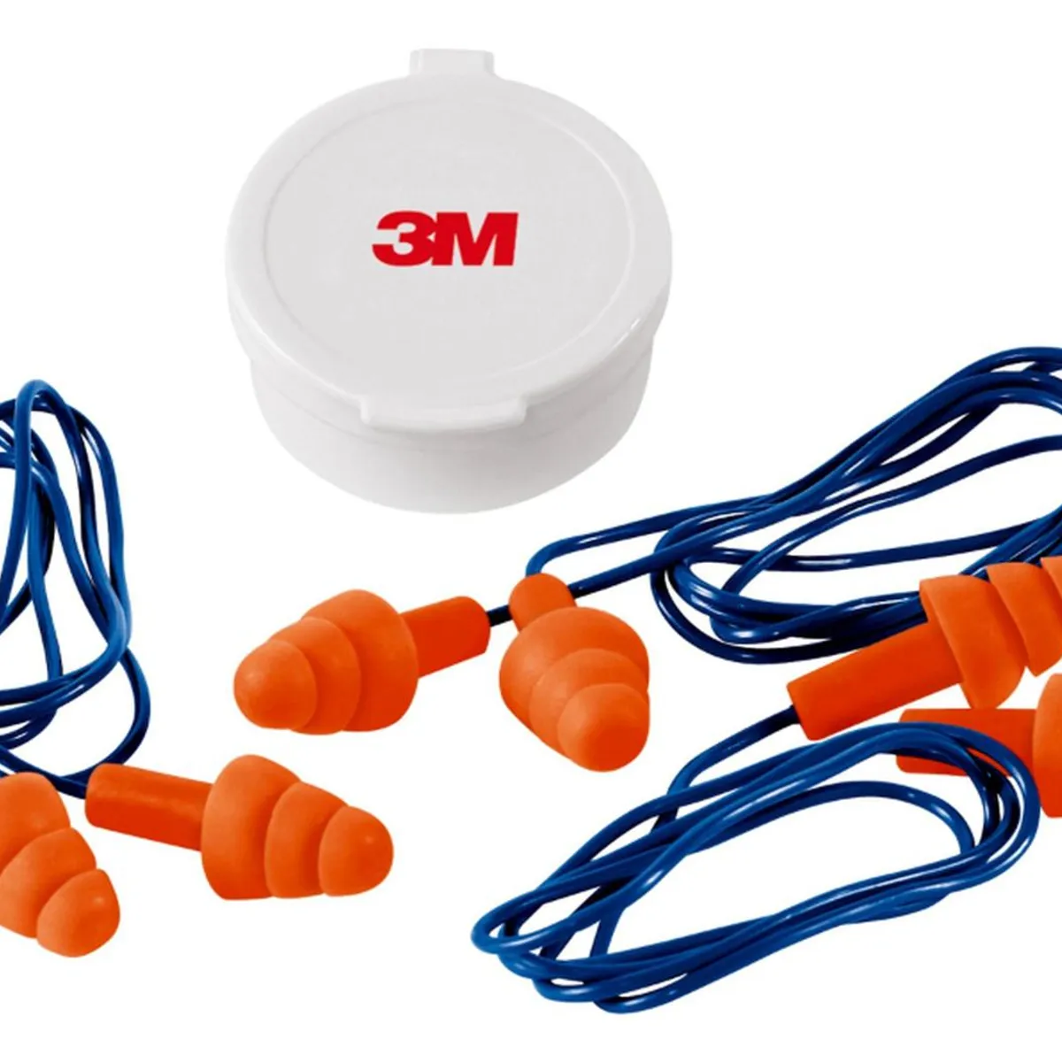 3M - Tapones Auditivos 3M Reutilizables con Cordón