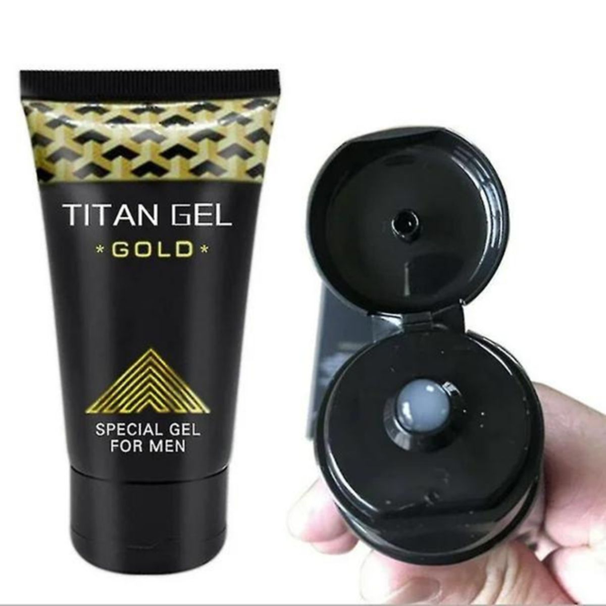 GENERICO - Titan Gel Gold Lubricante + Perfume de Feromonas