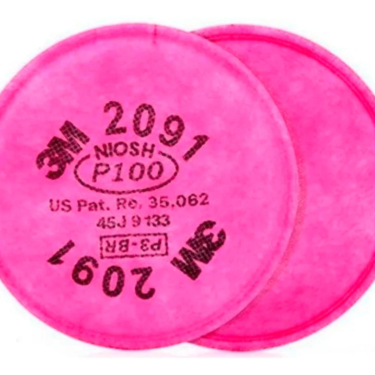 3M - Filtro de Partículas 3M para Respirador – Protección P100