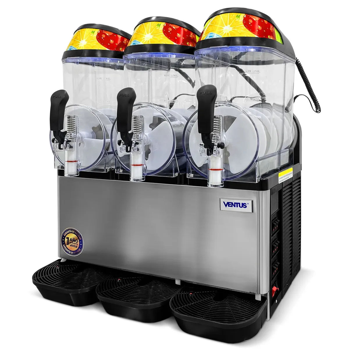 VENTUS - Ventus Maquina Cremoladera 3Tolvas 12 Litros por Tolva - VG-123