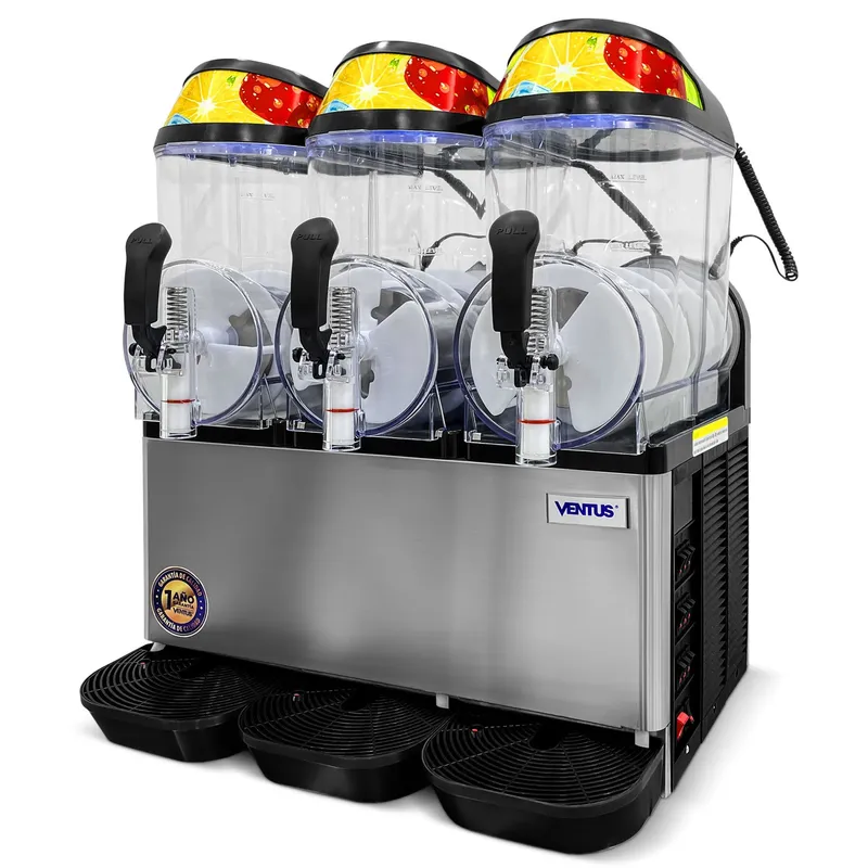 VENTUS - Ventus Maquina Cremoladera 3Tolvas 12 Litros por Tolva - VG-123